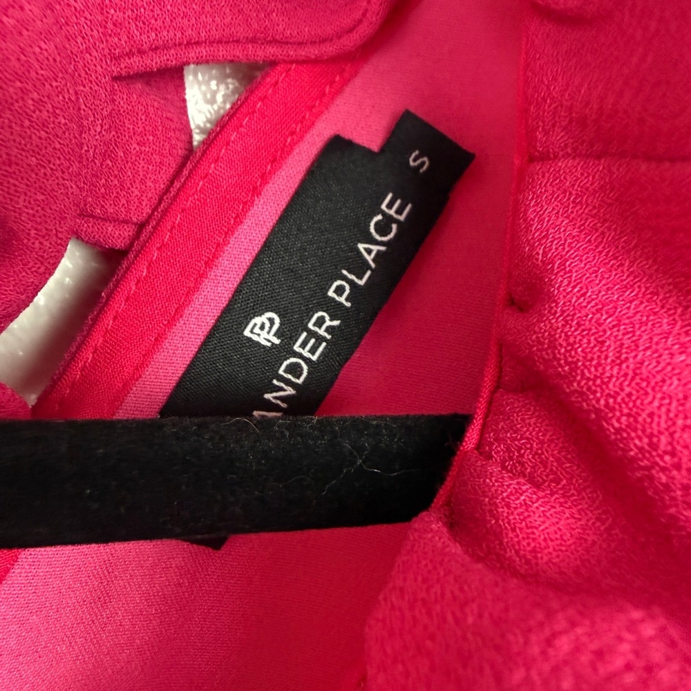 Tuckernuck Hot Pink Tie-Back Mini Dress - Picture 7 of 9